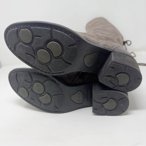 Born Women's Heeled Boots in Taupe Suede - Picture 8 of 9